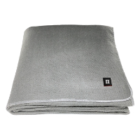 100% Virgin Wool Blanket Light Grey