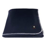 90% Wool Blanket Navy Blue